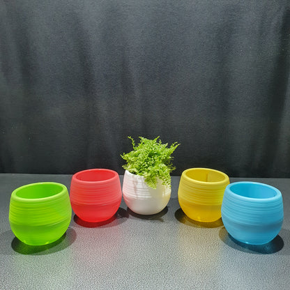 Mini Multicolored Pots