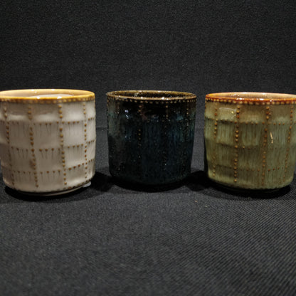 Ceramic Design Pots - 6cm