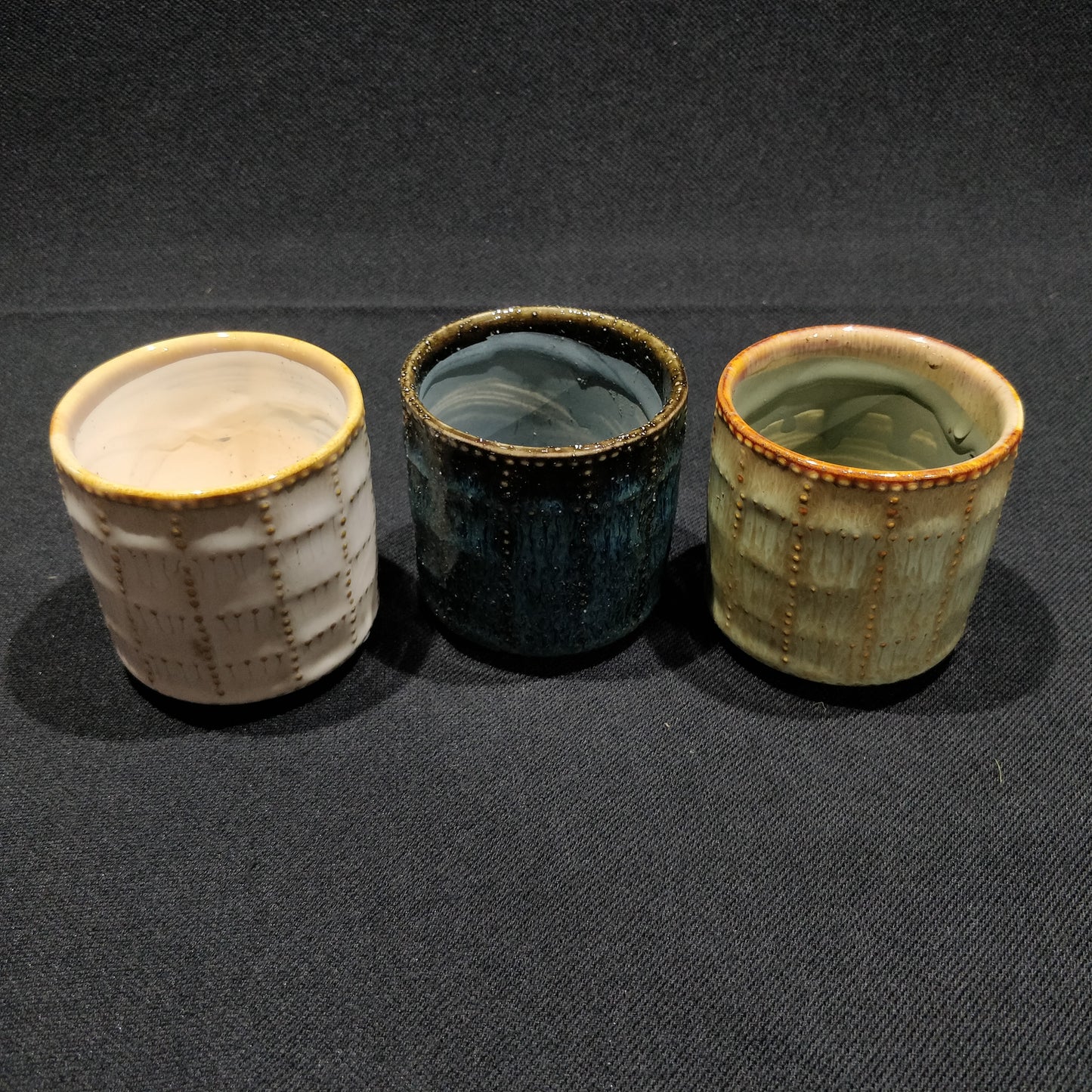 Ceramic Design Pots - 6cm