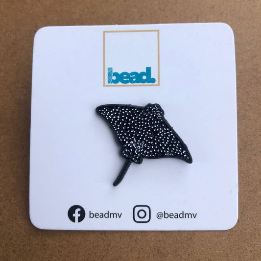 Manta Enamel Pin